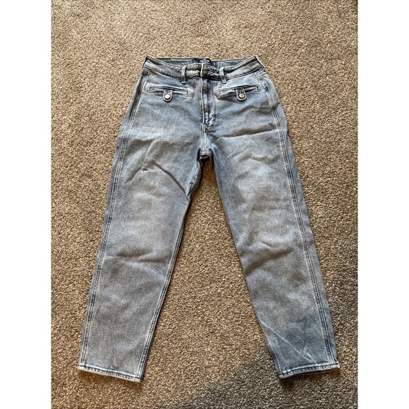 Hollister Denim - Womens Hollister Ultra‎ High Rise Mom Jeans Size 28X25